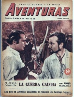 Tapa de una revista de 1951, que refleja el interés que despertaba la película, a nueve años de su estreno