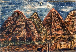 "Noche de luna" por Miguel Martínez.