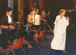 Primera Fiesta Nacional del Chamamé en la Ciudad de Corrientes, el 6 de septiembre de 1985 (Foto: Ricardo Acebal)
