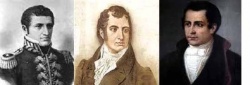 Manuel Belgrano   -  Juan José Castelli  -  Mariano Moreno