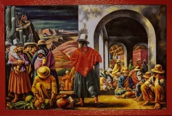 Antonio Berni: "Jujuy", 1937, óleo sobre arpillera, 190 x 285 cm.
