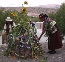 Corpachada en Humahuaca