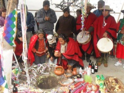 Celebración a la Pachamama en la provincia de Salta - Argentina