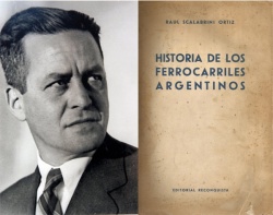 Raúl Scalabrini Ortiz - Tapa de la primera edición (15-6-1940) Edit. Reconquista (Buenos Aires)