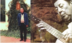 Don Boasso en la Casa de los Jesuitas en Córdoba y Don Ata con el fondo del Cerro Colorado