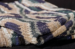 Tela tejida con chaguar por la artesana wichí Ester Solano, otro de los premios Excelencia 2014