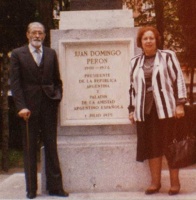 En Madrid junto al ex gobernador bonaerense Oscar Bidegain