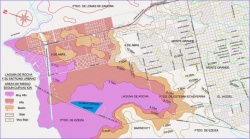 Áreas con riesgo de inundación (Elaborado por el Ing. Germán Sosa)