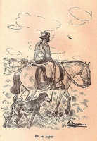 "El Cacique" Dibujo de Eleodoro Marenco.