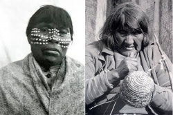 Kawéskar-yamana, sobrevivientes de un genocidio cometido en nombre del "progreso" por civilizados nacidos afuera y adentro del territorio americano.