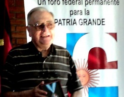Miguel Angel Elías, ilustre adherente permanente a los congresos de Folklore realizados por el Area Folklore de la Universidad Nacional del Arte.