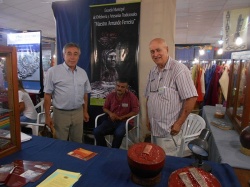 Con Jano Chasman y Armando Ferreyra, de Olavarría, Provincia de Buenos Aires.