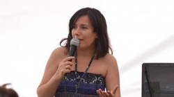 Gabriela González Trilla. Foto: "Página 12".
