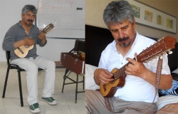 ¡Charango peruano!:el notable investigador y excelente charanguero cuzqueño Fred Arredondo.