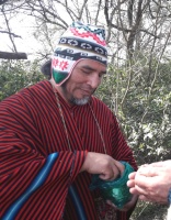 Wenceslao Villanueva, aymara, principal referente del Consejo de Acontecimientos Aborígenes de Argentina.