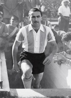Pizzuti, delantero de "la Academia" en 1961.