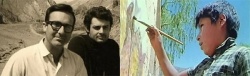 Jorge Prelorán y uno de sus colaboradores en 1968. A continuación uno de los protagonistas de su película.