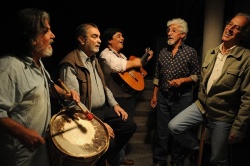 El Quinteto Tiempo durante una actuación en "El Desalmadero" (Ciudad de Buenos Aires)