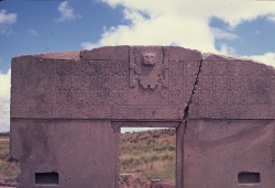 Puerta del Sol (Tiahuanaco, actual Estado Plurinacional de Bolivia)