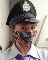 Norma es un personaje de "¡Soltar, Soltar! Ella es guardia de seguridad y no entiende cómo su uniforme lleva un sol impreso, si ella pasa sus días entre sombras. 