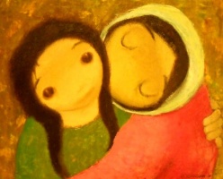 "El beso", de Raúl Schurjin.