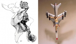 Un Carpani en blanco y negro y un Ferrari en color, ambos polémicos y jugados: las luchas obreras latinoamericanas y los bombardeos yanquis en Vietnam en nombre de la civilización "occidental y cristiana".