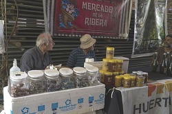 Presencia del Mercado de la Ribera, de Berisso.
