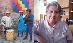 Puneños de 2022 (Cieneguillas) y Ernestina Cari, humahuaqueña con muchas décadas de docente y coplera.