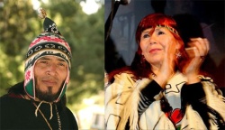 Wenceslao Villanueva y Fernanda Ortega Villa.
