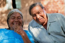 Abuelos nivaklé.