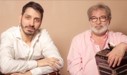 Leandro "Yoyo" Pane y su padre Julio, parte de una dinastía de bandoneonistas en la historia del tango 