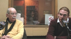 Ramón Navarro y su nieto "Monchi" Navarro