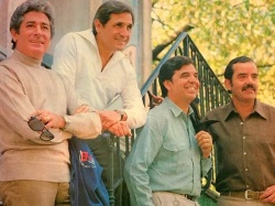 1970: Incorporación a "Los Cantores de Quilla Huasi": Oscar Valles, Roberto Palmer, Carlos Lastra y Ramón Navarro.