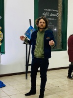 Pablo Orcajo Volzone, el artista que transforma Gardey con arte y conciencia ambiental