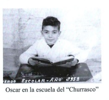 Tiempos de su escuela primaria, en "Bajo de las palomas"
